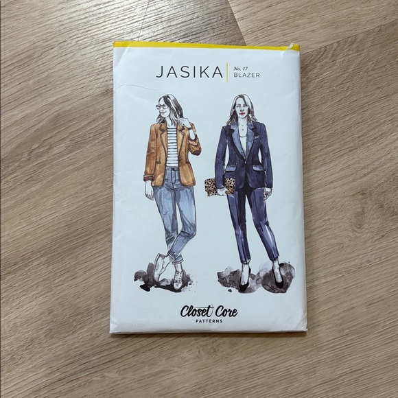 Closet Core Patterns || Jasika Blazer sewing pattern bundle kit - Picture 3 of 8